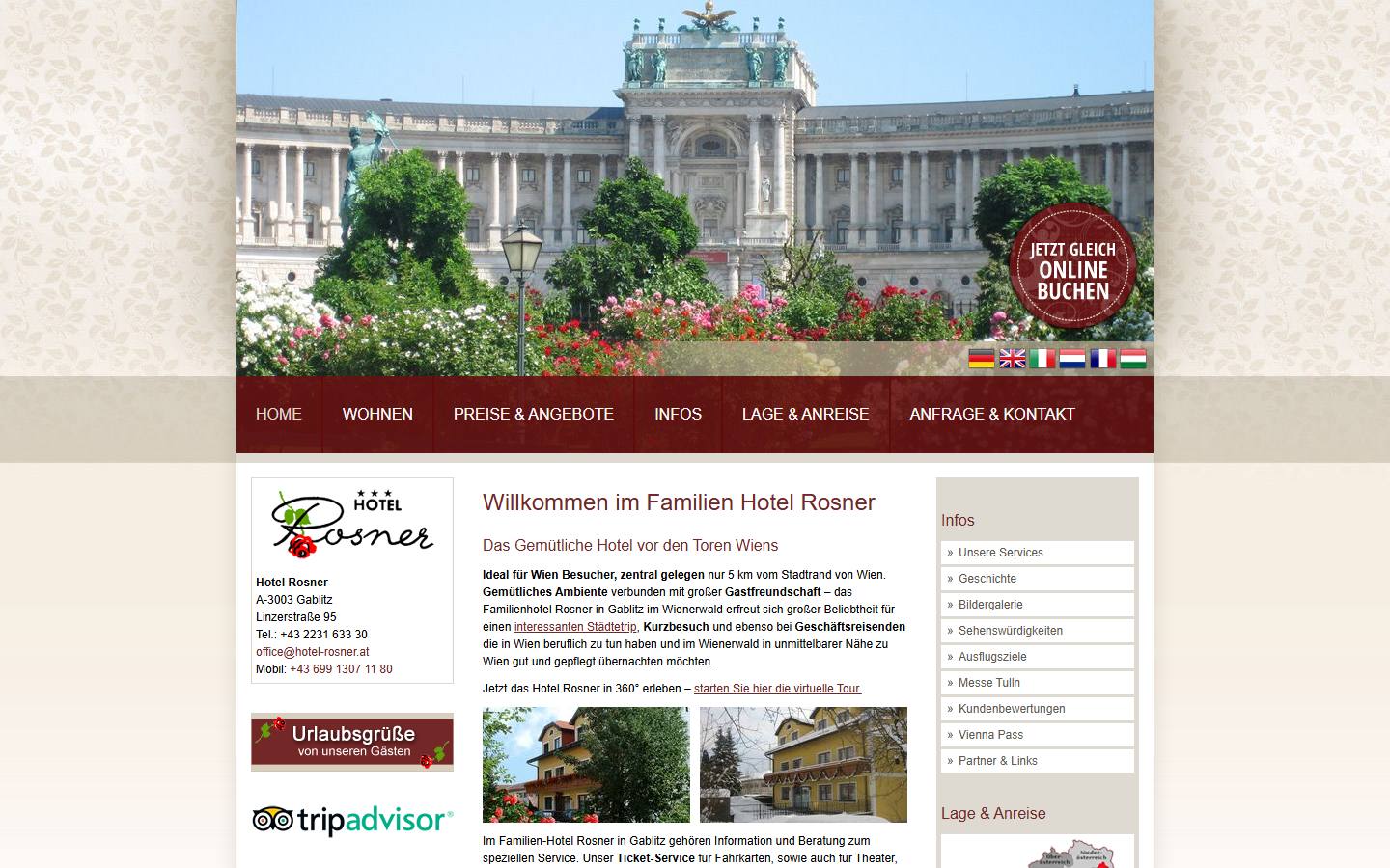 Hotel Rosner heute